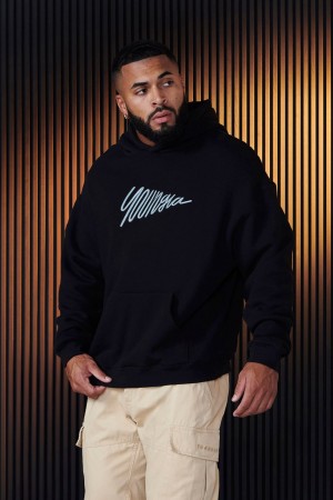 Young LA 510 - Wavy Hoodies Black Canada | HQWU-45902