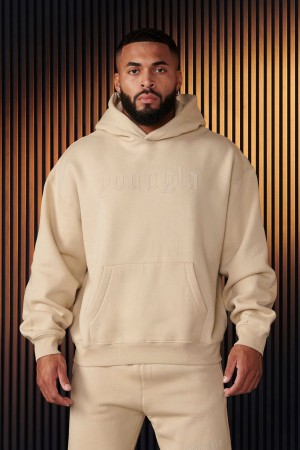 Young LA 566 - Cloud 9 Hoodies Beige Canada | RTBN-90758