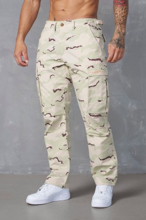 Young LA 602 - Camo Tactical Cargos Beige Canada | QOBI-61250