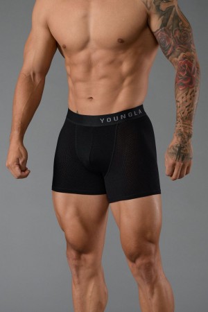 Young LA 703 Goat Briefs Black Canada | XFWN-57021