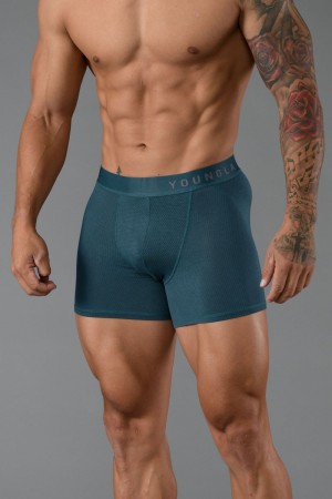 Young LA 703 Goat Briefs Teal Canada | WZOC-37195