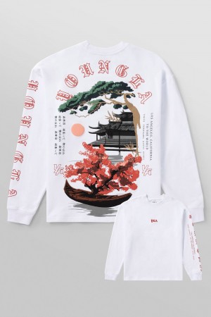 Young LA 8038 - Tokyo Longsleeves White Canada | EDTR-80134