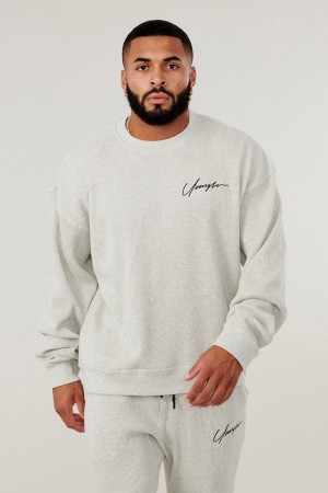 Young LA 807 Cozy Thermal Longsleeves Light Grey Canada | CUVM-57069