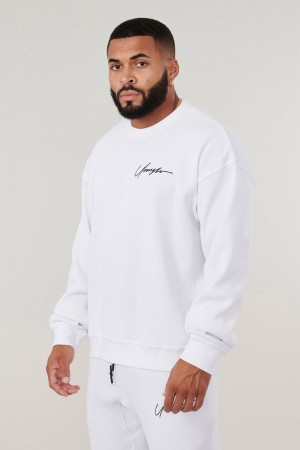 Young LA 807 Cozy Thermal Longsleeves White Canada | GTJM-91287