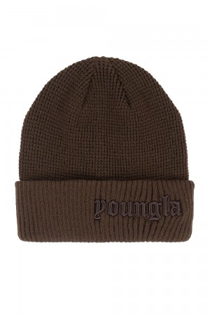 Young LA 905 Testament Beanies Brown Canada | KLCY-67214