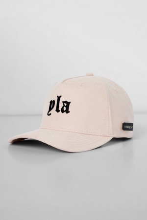 Young LA 915 - Yla Suede Hats Cream Canada | EJRV-51892