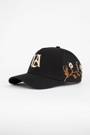 Young LA 918 La Branch Hats Black Canada | JMDR-01845