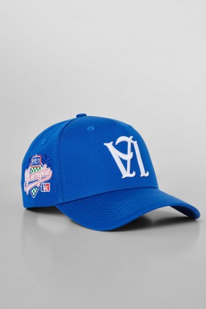 Young LA 919 - La Reversed Hats Blue Canada | YIJW-12803