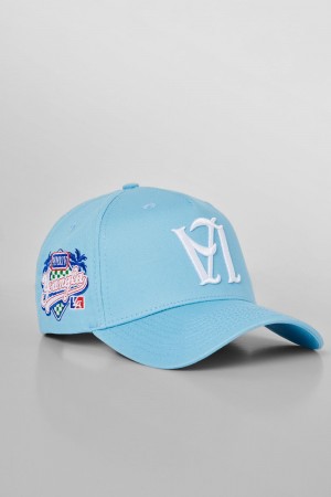 Young LA 919 - La Reversed Hats Light Blue Canada | BUXQ-57608