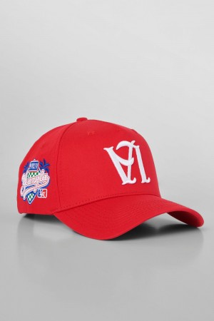 Young LA 919 - La Reversed Hats Red Canada | COWB-20371