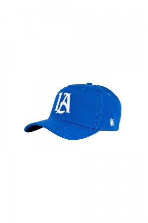 Young LA 920 A-Frame La Snapback Hat 2.0 Blue Canada | FULH-63912