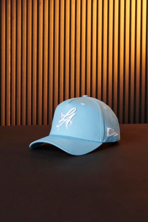 Young LA 924 - Drip Hats Blue Canada | PJUB-91540