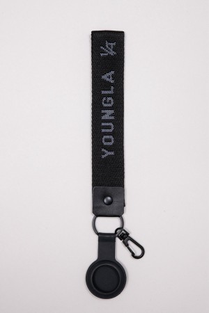 Young LA 933 Youngla Keychains Black Canada | FDMX-57482