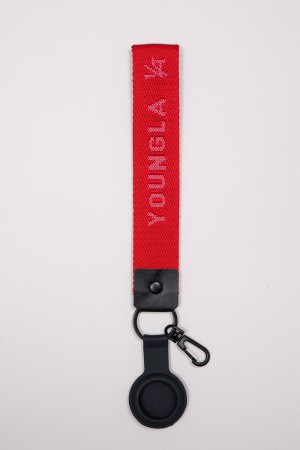 Young LA 933 Youngla Keychains Red Canada | KCGP-04916