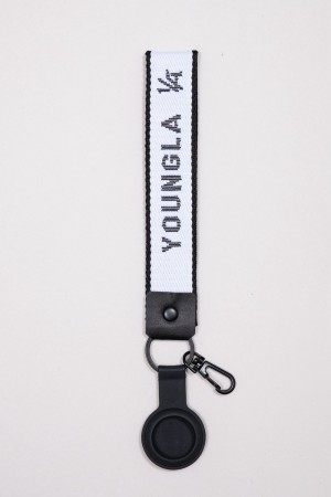 Young LA 933 Youngla Keychains White Canada | QXRB-29081