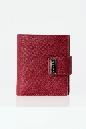 Young LA 951 - Executive Bifold Wallets Red Canada | SNZH-57369