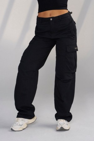 Young LA W206 - Metro Cargos Black Canada | HIKV-71043