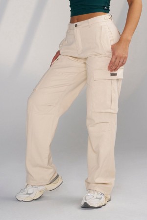 Young LA W206 - Metro Cargos Cream Canada | IEDA-71409