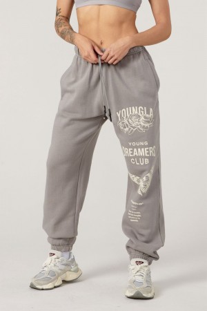 Young LA W211 Dreamers Joggers Grey Canada | VRUF-94623