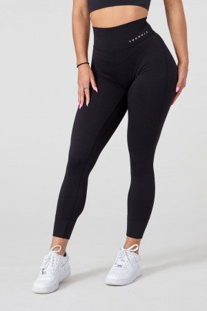 Young LA W212 Progress Leggings Black Canada | WEIC-20196