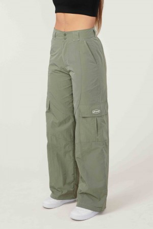 Young LA W222 Retro Cargo Joggers Olive Canada | ROTI-69713