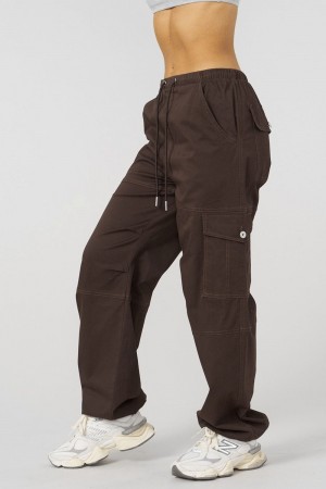 Young LA W225 Streak Cargos Dark Brown Canada | AJIG-16940