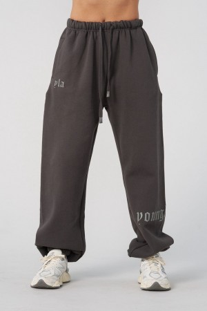 Young LA W232 - Urban Cuff Jogger Grey Canada | PZTD-54187