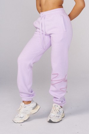 Young LA W246 Signature Joggers Purple Canada | GEQI-02139