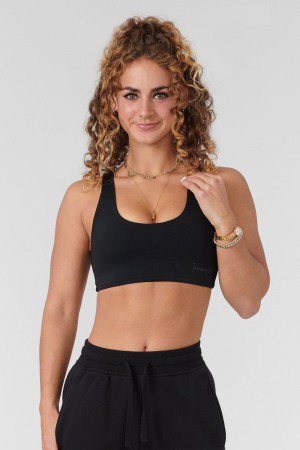 Young LA W303 Sculpt Bra Black Canada | PEZD-53724