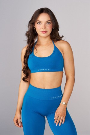 Young LA W342 Seamless Core Bra Spring 24' Blue Canada | CQVT-28104