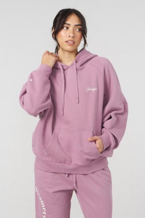 Young LA W516 Revolve Hoodie Purple Canada | JFQZ-94163