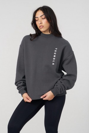 Young LA W539 Eternal Crewneck Dark Grey Canada | MJBH-09642