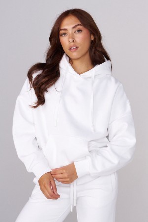 Young LA W546 Signature Hoodie White Canada | VUBH-34572