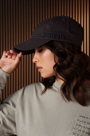 Young LA W902 - Urban Dad Hat Dark Grey Canada | HXIE-65274