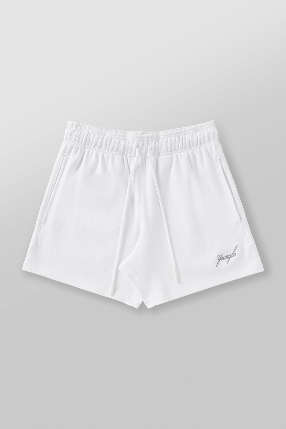 Young LA 1017 - Cloud Comfort Set - Shorts White Canada | GWUO-91854