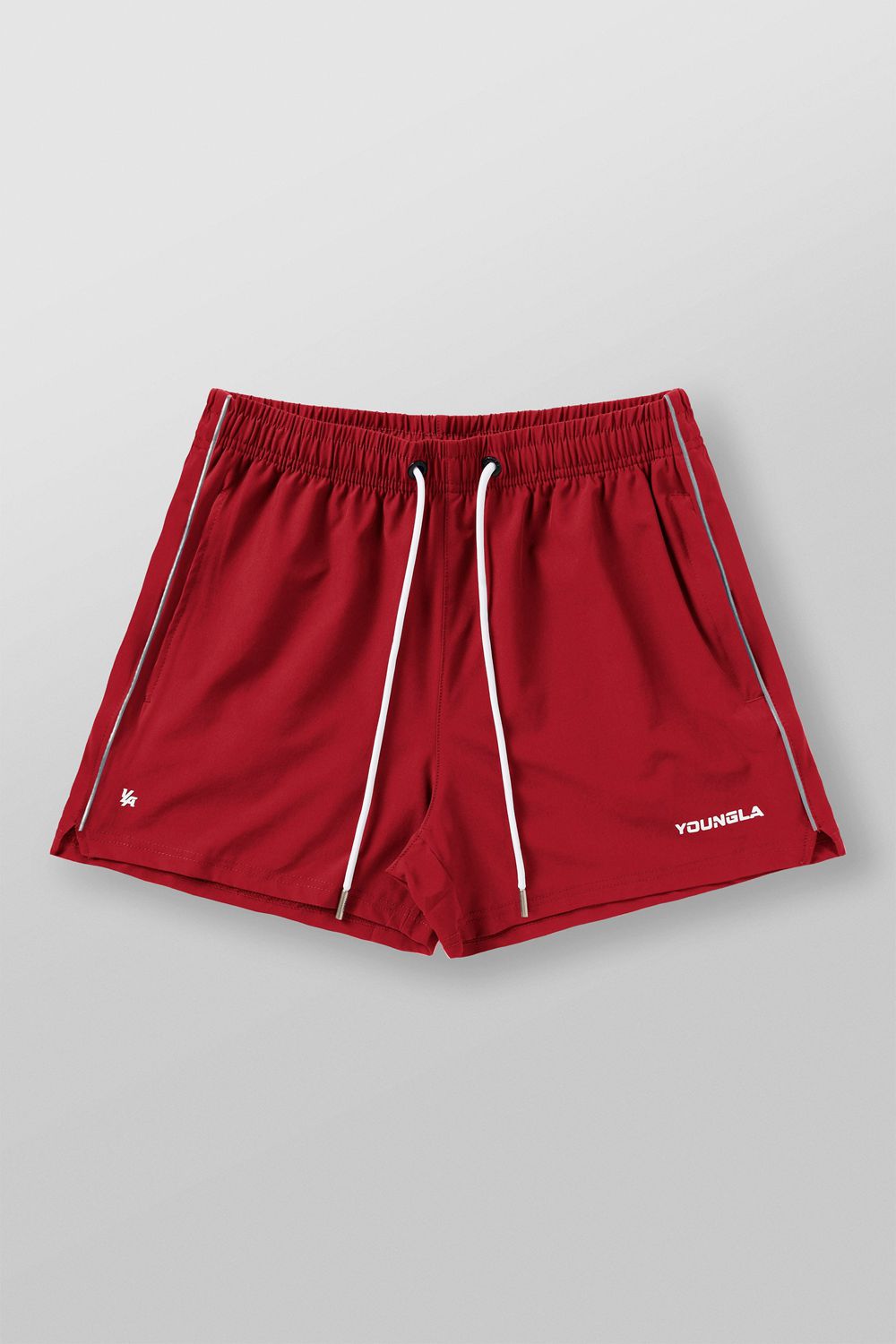 Young LA 1021 - Leg Day Shorts Red Canada | QAVC-74938