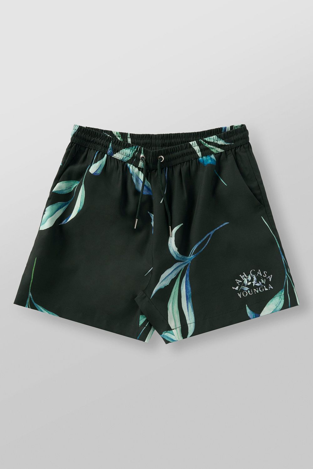 Young LA 1038 - Lah Casa Shorts Green Canada | NXVP-84506