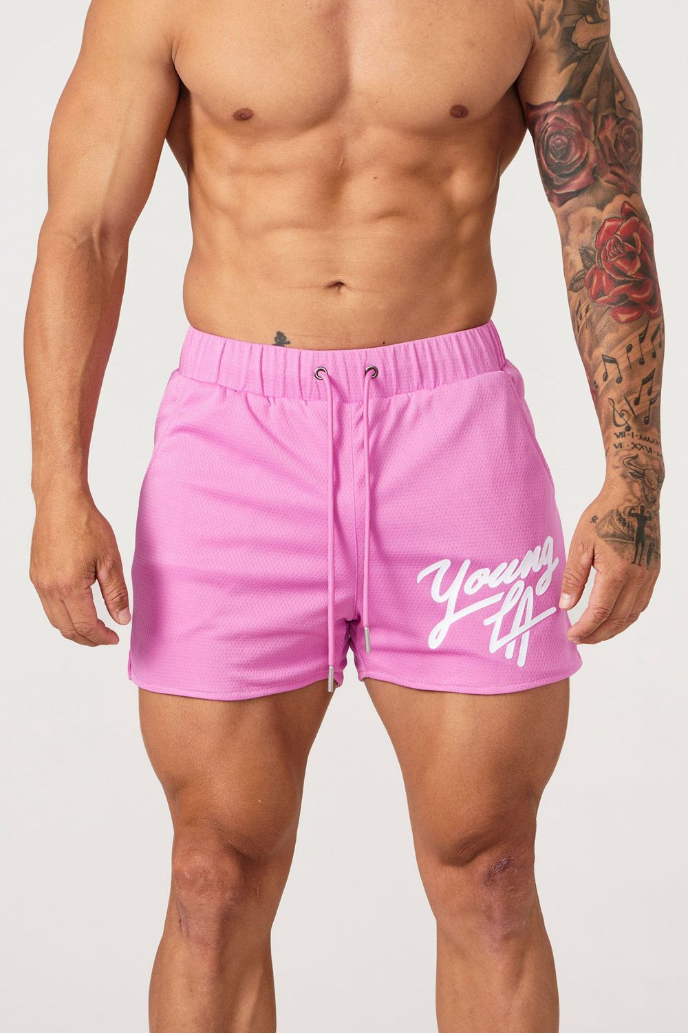 Young LA 104 Legacy Shorts Pink Canada | HVTQ-59317