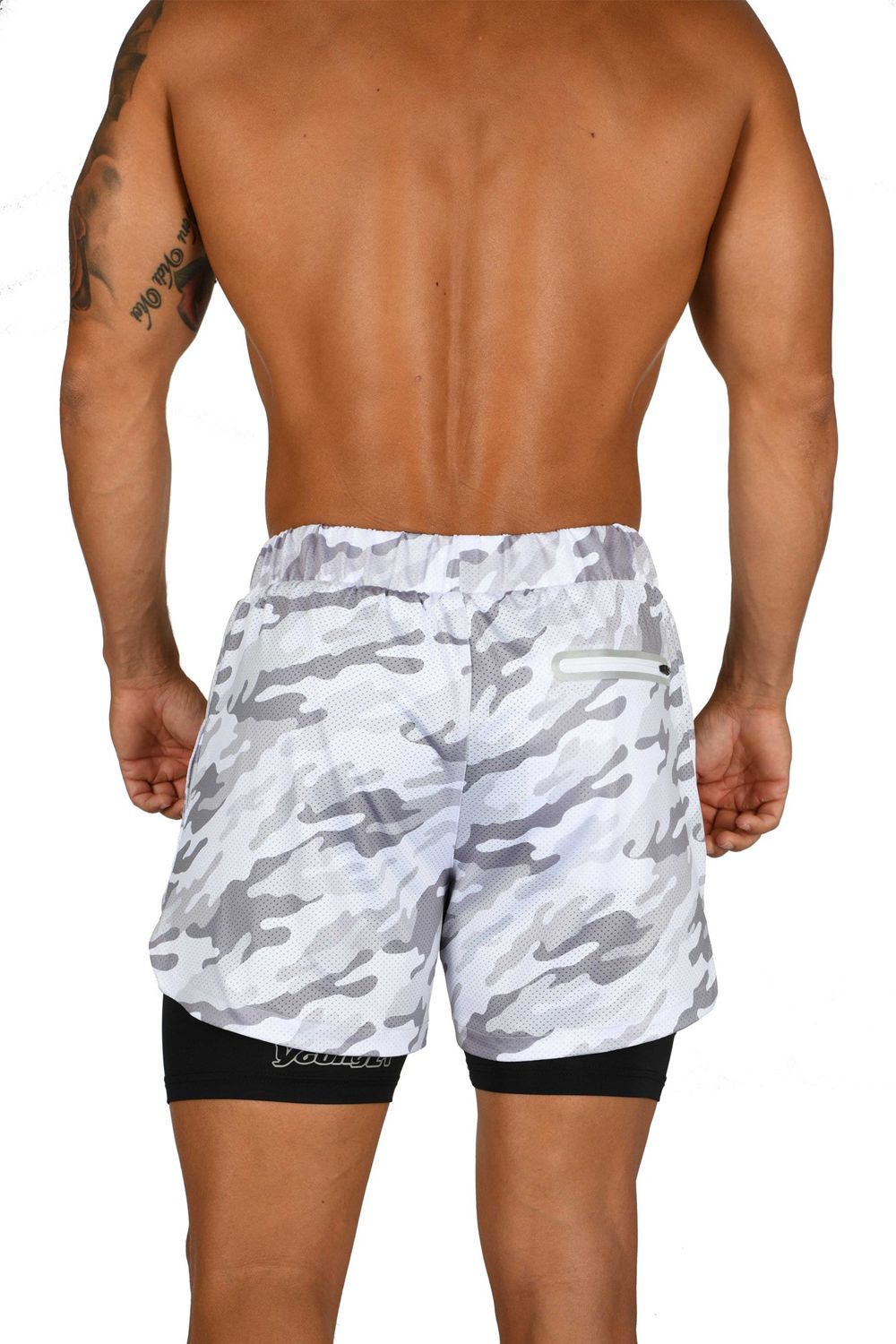 Young LA 105 Compression Shorts 2.0 Camo Canada | AVBZ-06843