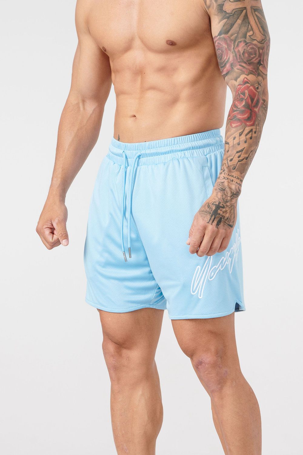 Young LA 117 Sig Shorts Blue Canada | SBVG-29038