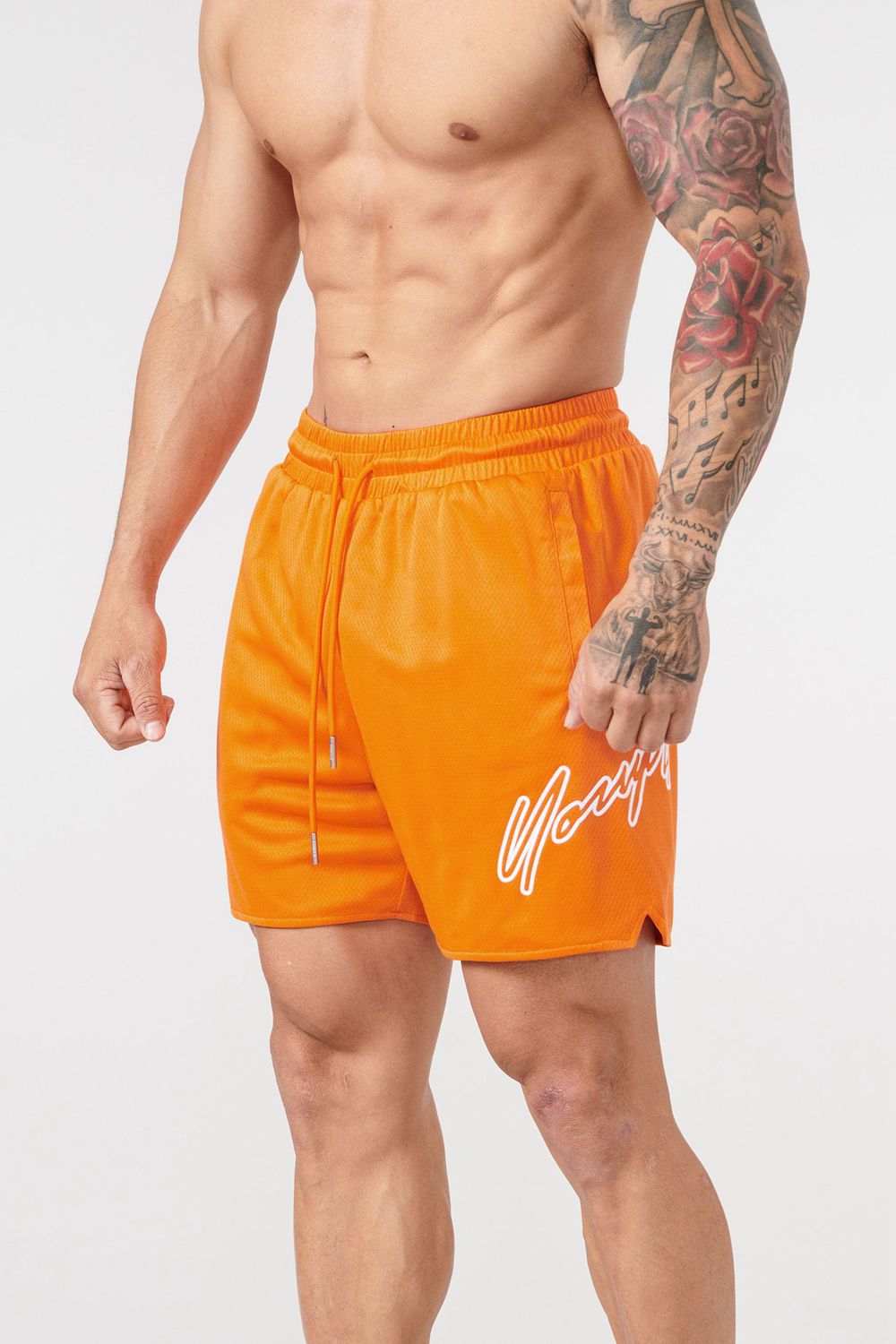 Young LA 117 Sig Shorts Orange Canada | FCLZ-03825