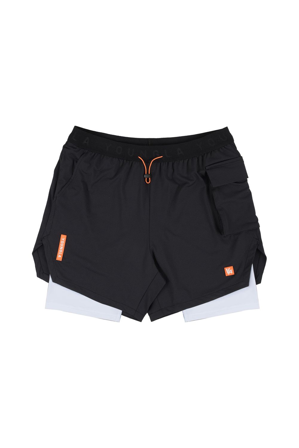 Young LA 121 Performance Line Compression Shorts Black Canada | RPVW-49628