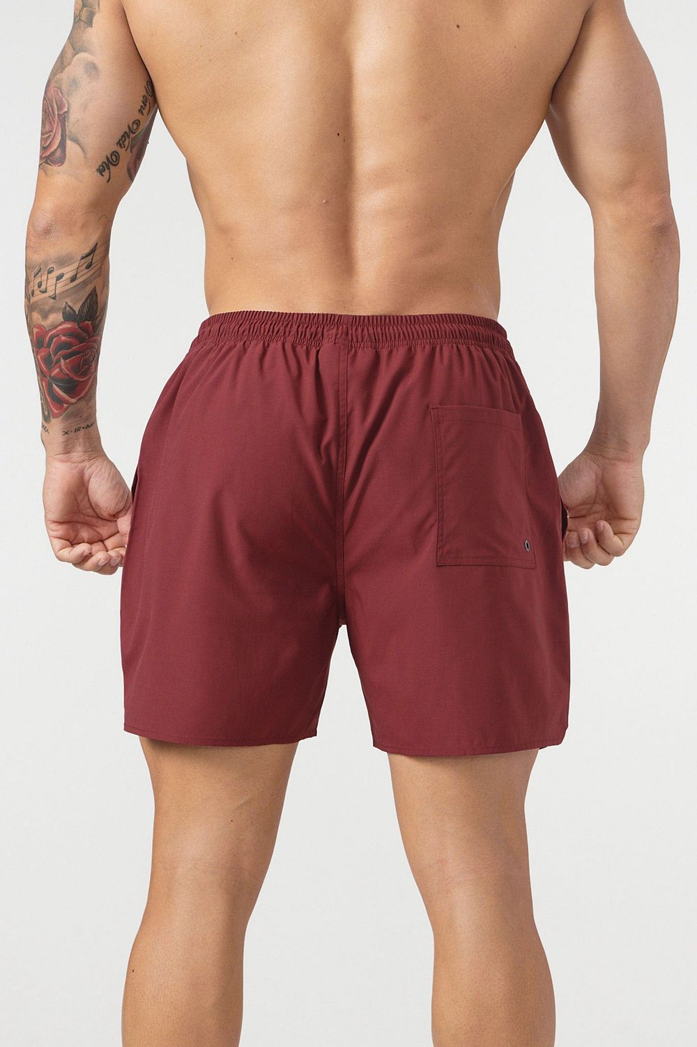 Young LA 131 The Finest Shorts Burgundy Canada | CNLQ-23684