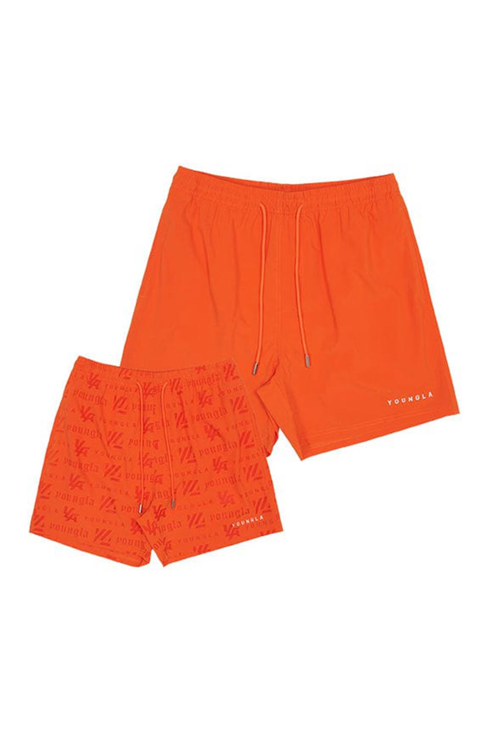 Young LA 136 - Reveal Swim Shorts Orange Canada | TKEH-34156