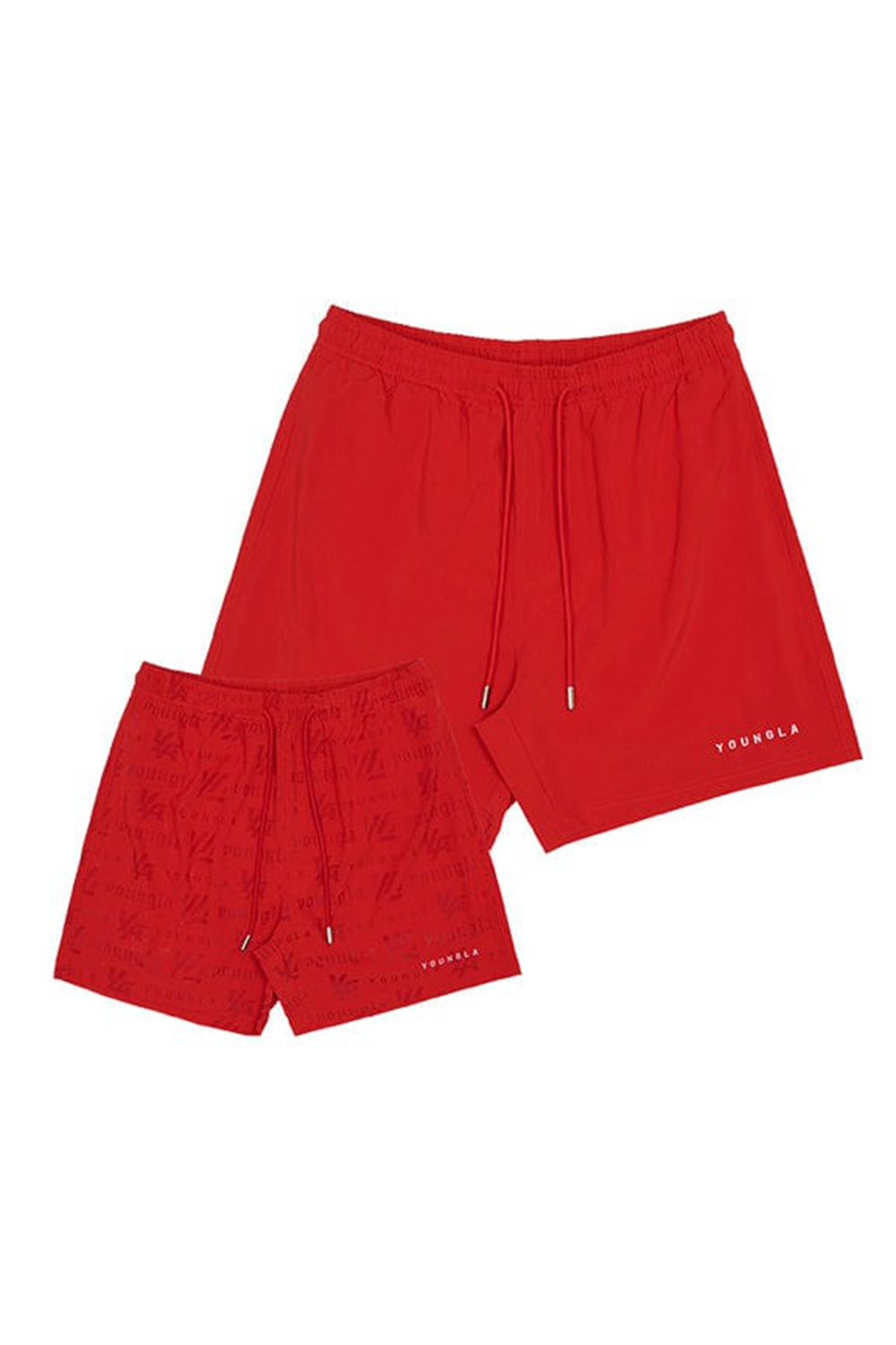 Young LA 136 - Reveal Swim Shorts Red Canada | FARJ-76891