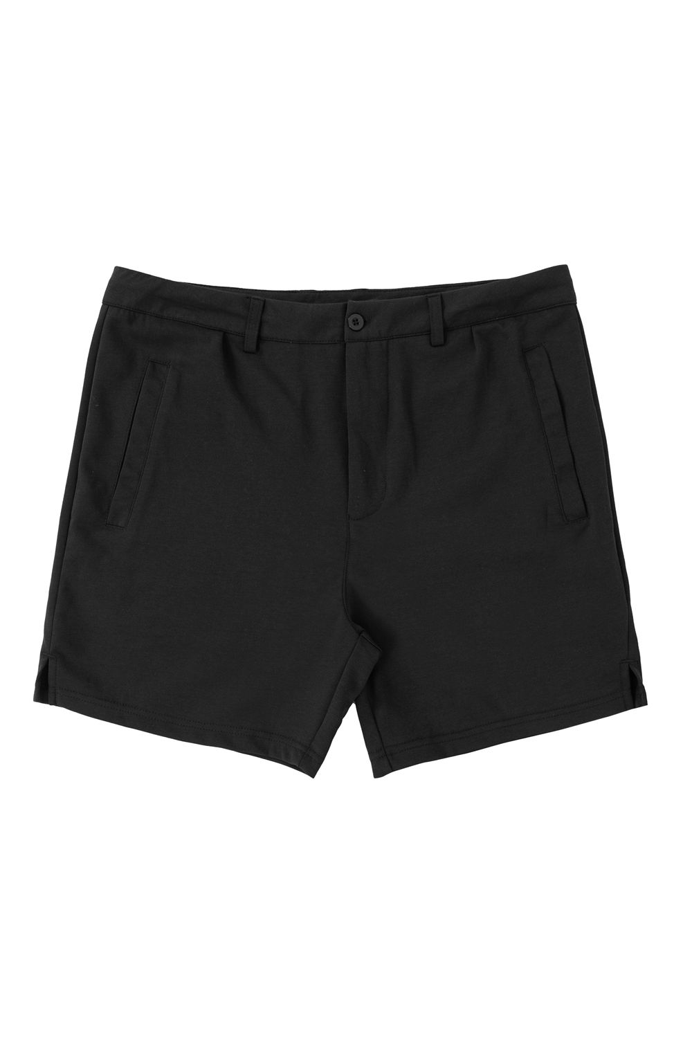 Young LA 145 Casual Chino Shorts Black Canada | SETJ-64501