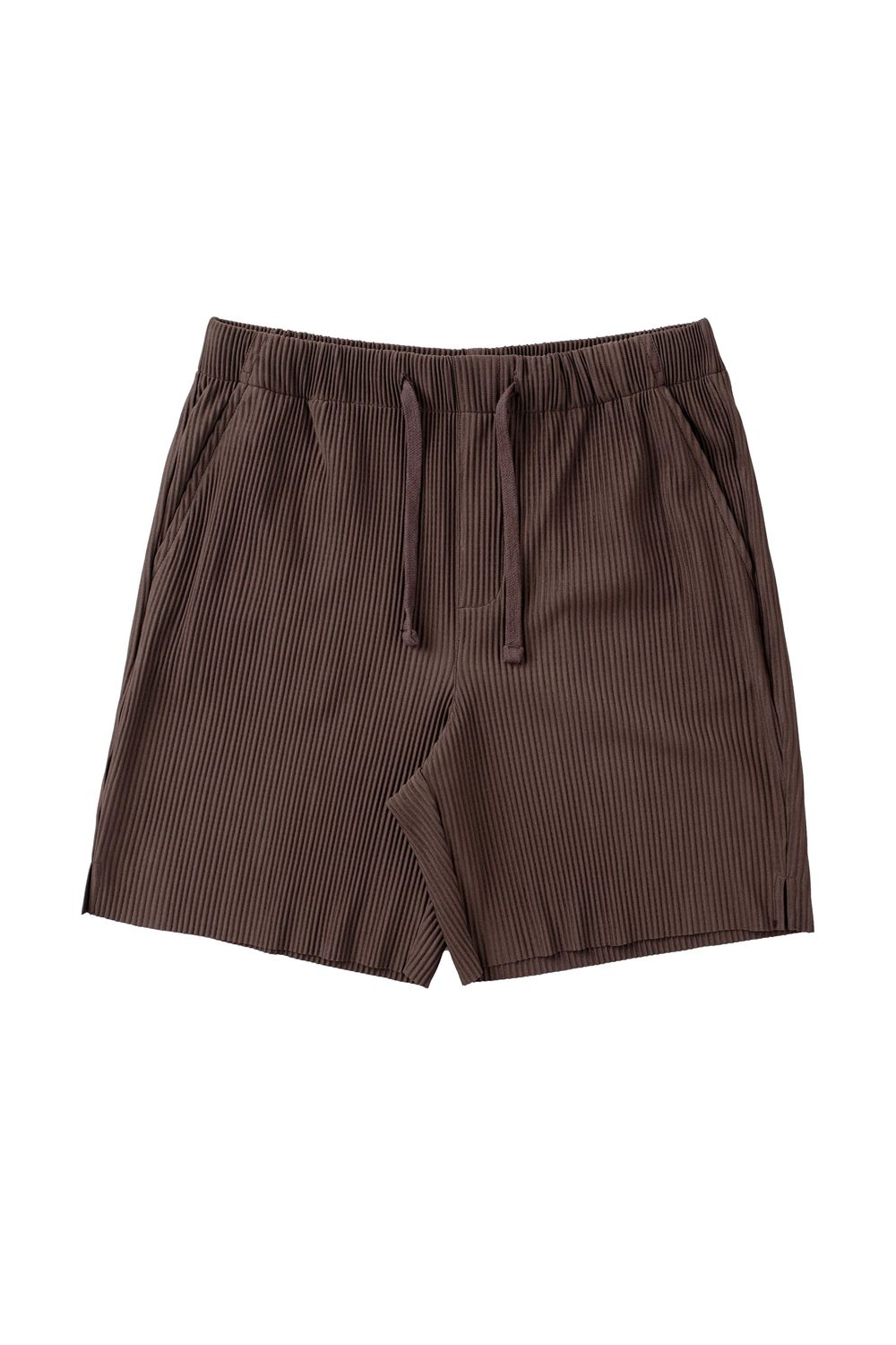 Young LA 148 Pleated Festival Shorts Brown Canada | YWBK-28963