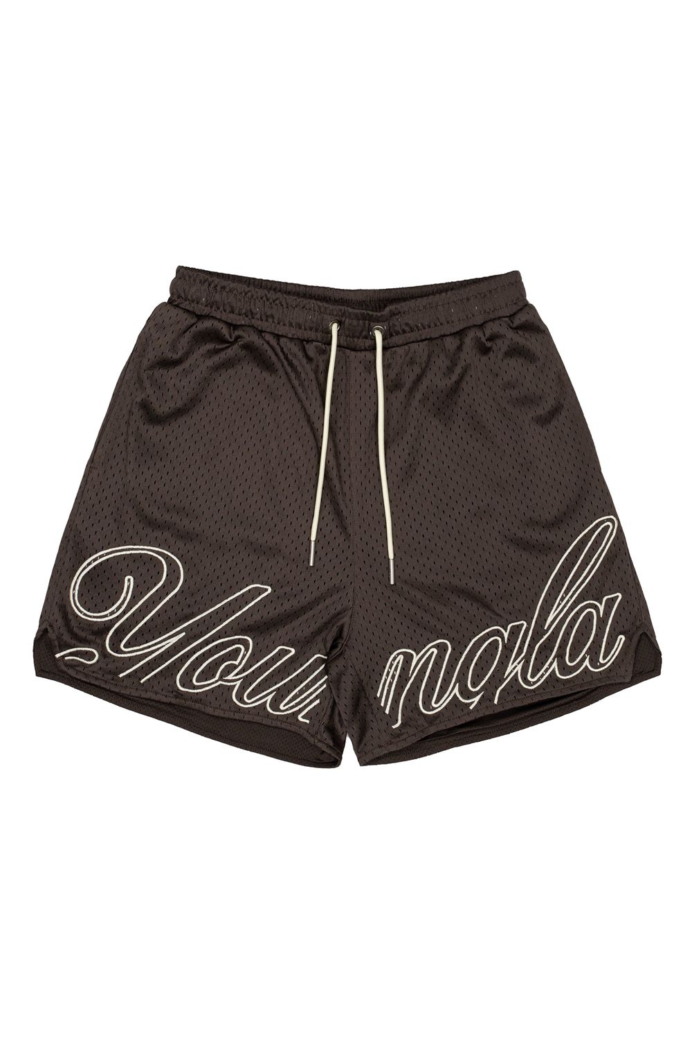 Young LA 155 Championship Shorts Brown Canada | ZDYJ-69104