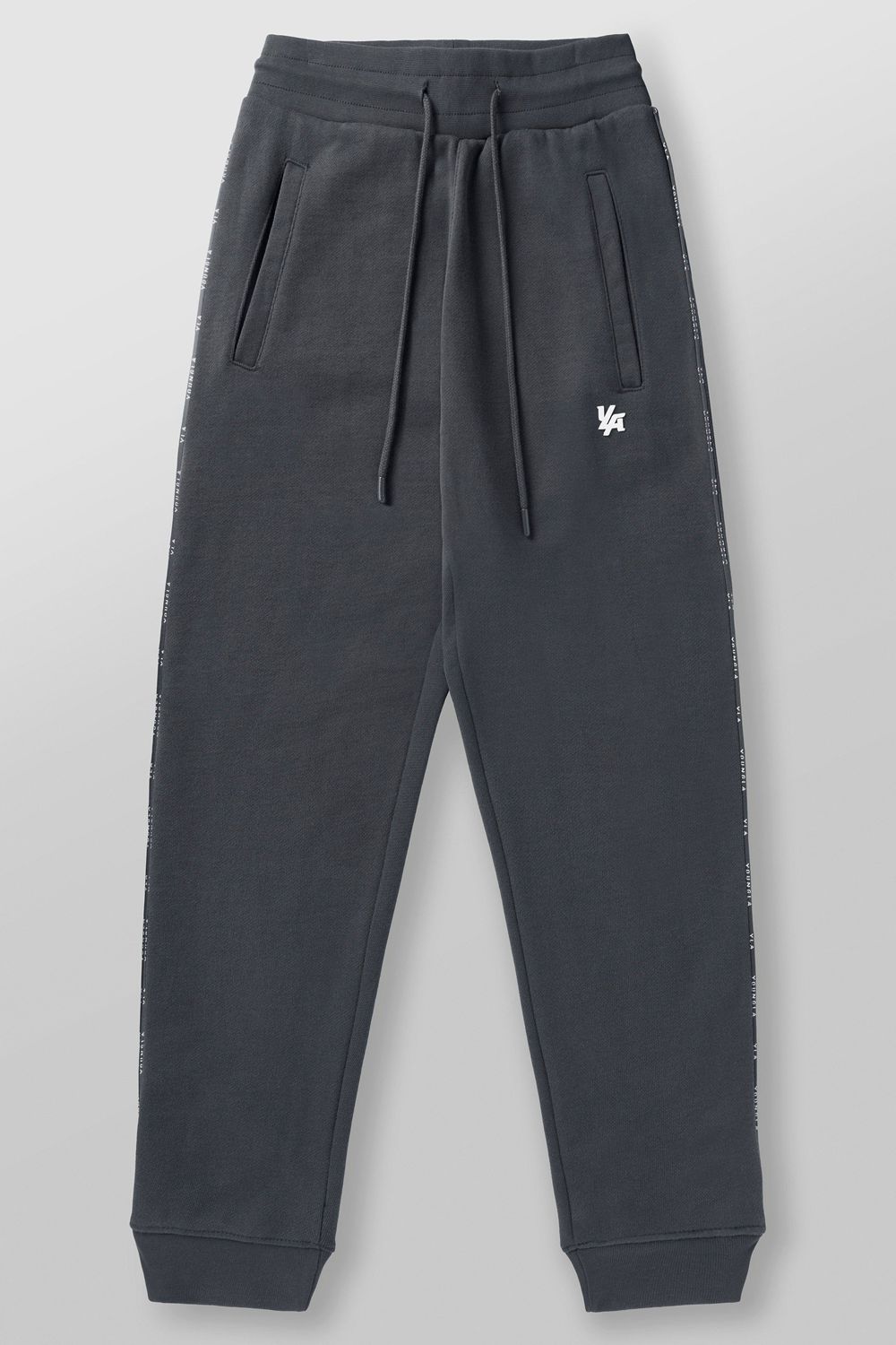 Young LA 2006 - Piping Collection - Joggers Dark Grey Canada | VWLY-72319