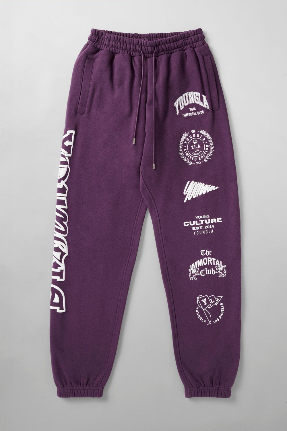 Young LA 204 - Immortal Killer Joggers Purple Canada | OTRL-84091